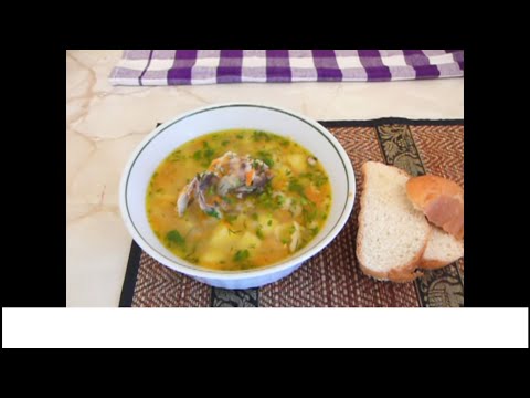 Видео рецепт Куриный суп "Звездочки"