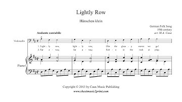 Lightly Row - Cello