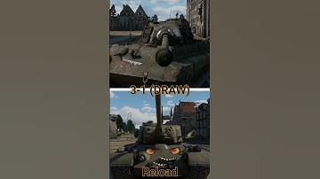 Tiger II H Vs T26E5 #warthunder   #shorts   #warthundertanks   #warthundermemes
