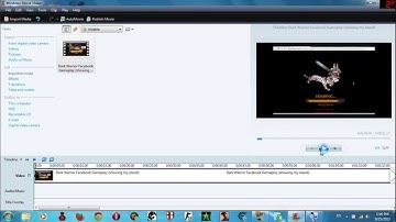 How to mute or seperate audio from video in movie maker 6 0 ! windows 7