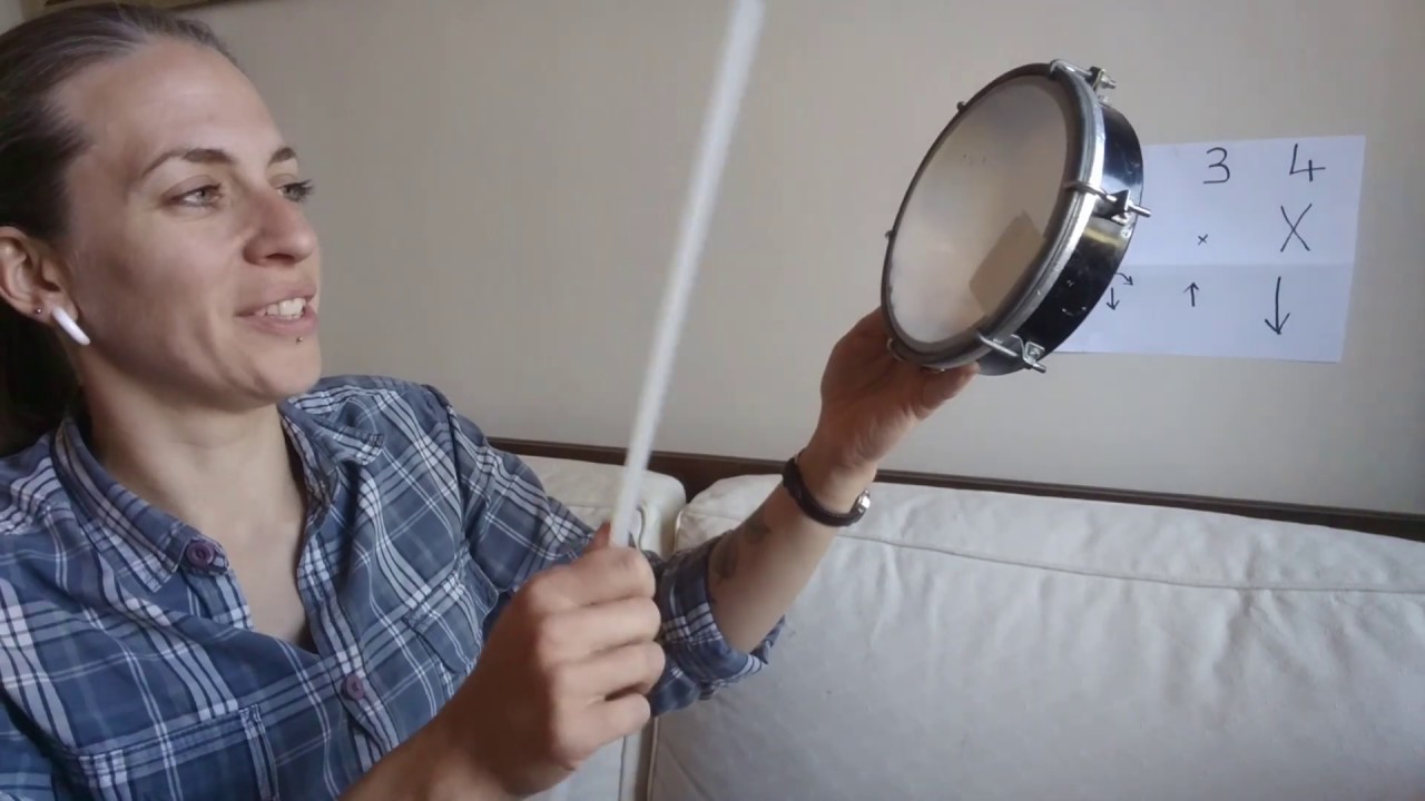 Tamborim Technique video 1 YouTube