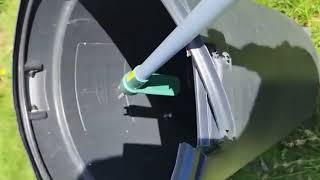 Remove Weeds Without Bending 🌿 Stand-Up Weed Puller Review | Easy Garden Hack! #tools 