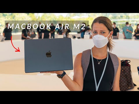 MacBook Air M2 Hands-On - New Design & More Performance!