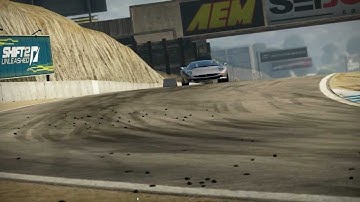 NFS Shift 2 Unleashed: Jaguar XJ220 on Mazda Raceway Laguna Seca [HD]