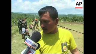 Eyewitness recalls seeing Australian helicopter crash