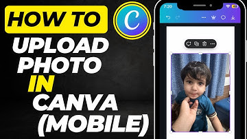How To Upload Photos To Canva Mobile App | Step by Step Guide (2025)