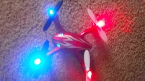 My First Hubsan x4 Video Drone Test-Flight