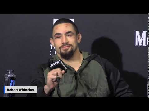 Robert Whittaker  UFC 271 Postfight Press Conference