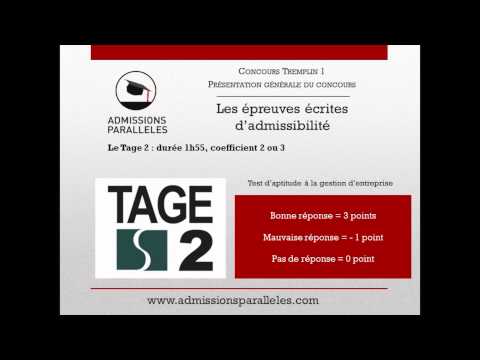 Le concours Tremplin 1, par un professeur de la prépa Admissions Parallèles.