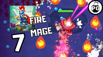 FIRE MAGE Class Try 🧙‍♀️ Heroes vs. Hordes: Survival - Gameplay Walkthrough |Part 7|