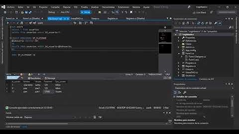 Inicio de sesion formularios windows forms c#