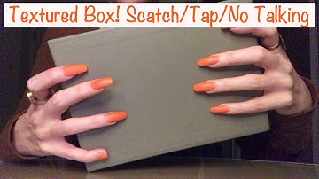ASMR * Textured Box Only!  * Fast Scratching & Tapping * No Talking * ASMRVilla