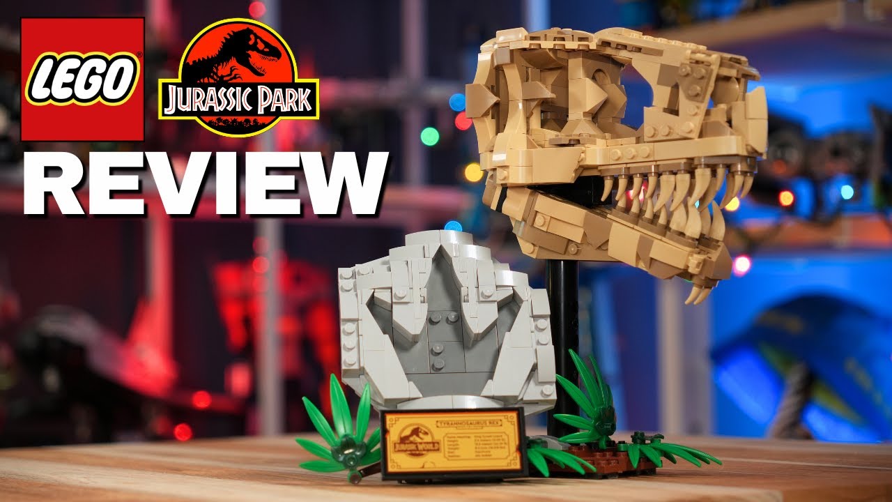 LEGO Jurassic 76964 Dinosaur Fossils: T. rex Skull review