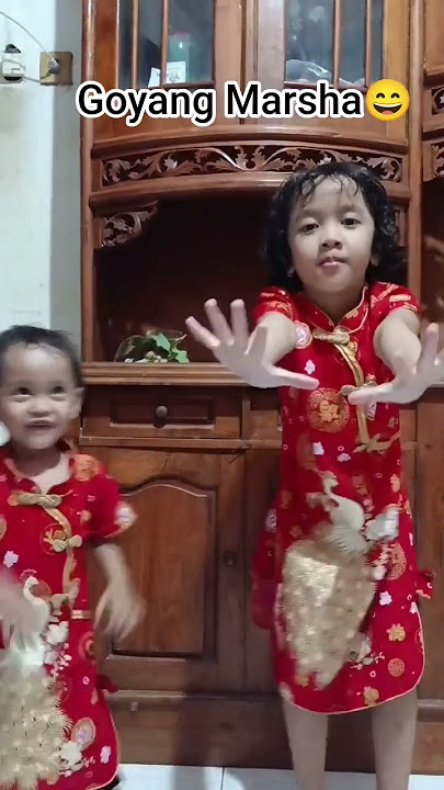 Duo Bocil Goyang Marsha 😄#joget #tikok #thenaylishproject #shorts #fypシ