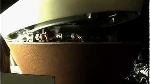 OSIRIS-REx return capsule stowed