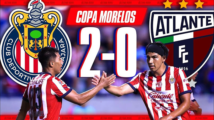 ⚠️ GOLES Y RESUMEN DESDE ESTADIO! Chivas vs Atlante | Copa Morelos