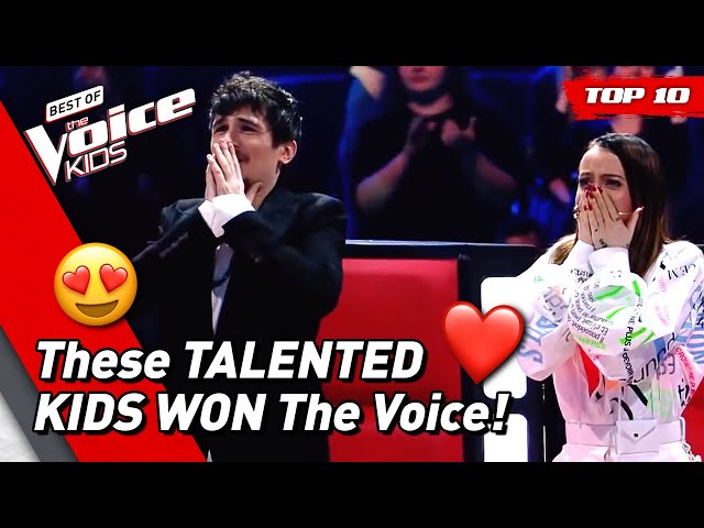 TOP 10 | BEST WINNERS of The Voice Kids (part 2) class=