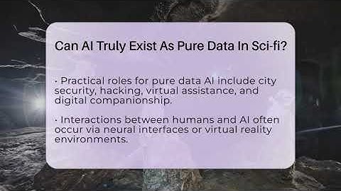 Can AI Truly Exist As Pure Data In Sci-fi? - The SciFi Reel