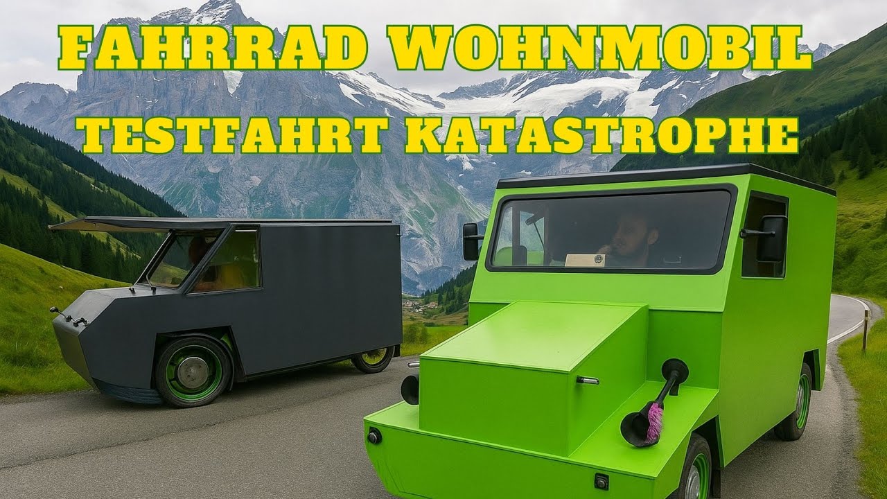 Fahrrad Wohnmobil TESTFAHRT mit dem 