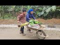 Boy picks vegetables to sell for a living - helps old lady in need | Poor Highland Boy