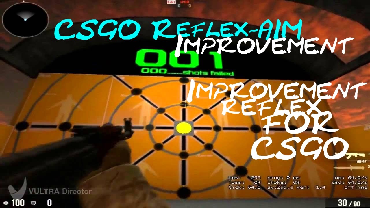 CSGO Reflex-Aim Improvement FAST #2 - YouTube