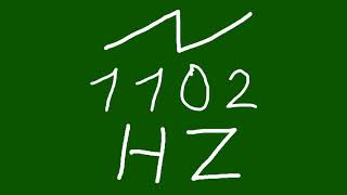 1102 hz saw