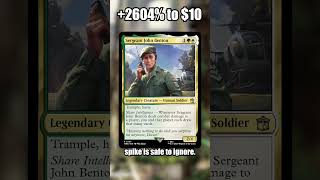 Someone Tried to Pump and Dump Sergeant John Benton  | Weekly #MTGFinance Update