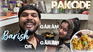 Barish or Garma Garam Pakode || Garam Pakode || Pakode Receipe || Crazy Ladka