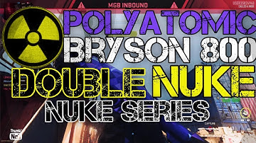 DOUBLE MGB NUKE With The POLYATOMIC BRYSON 800 | Class Setup | Modern Warfare 2 Nuke Series EP43