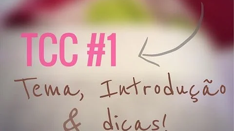 Como é o TCC 1?