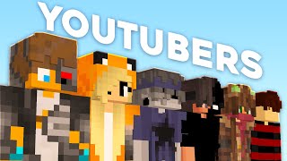 Coloquei 8 Youtubers em um Bedwars