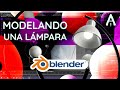 ¿Cómo modelar una lámpara en Blender? | Blender 101