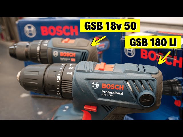 Taladro de percusión inalámbrico GSB 18V-50 Bosch