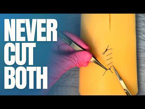 Running (Continuous) Suture Removal