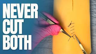 Running (Continuous) Suture Removal