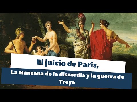 El juicio de Paris y la manzana de la discordia