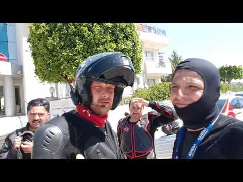 Motorcycle trip Siyah