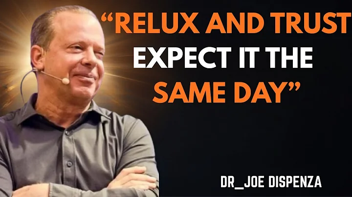 RELAX AND TRUST THE UNIVERSE | Expect Miracles the Same Day  Dr Joe Dispenza Motivational Meditation