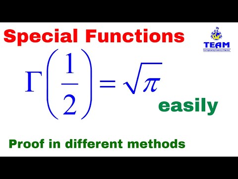 Gamma of one by two value/ Gamma of 1/2 value in easy & different methods