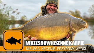 Wczesnowiosenne karpie z Robert Adamski - ep.1 - miejsce, nęcenie, przypony, wędki // Prologic