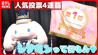 【シナモロール】4年連続人気No.1  ファンが語る2つの“愛されポイント”