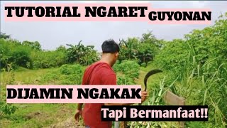 Tutorial ngaret Suket Guyonan #tiktok #ngaret #youtube