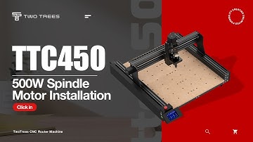 TTC450 500W Spindle Motor Installation