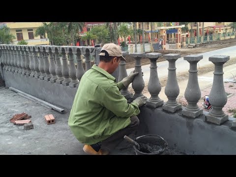Video: Betonnen balusters: productie- en installatiefuncties