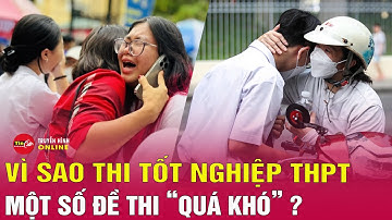 Vì sao đề thi một số môn 