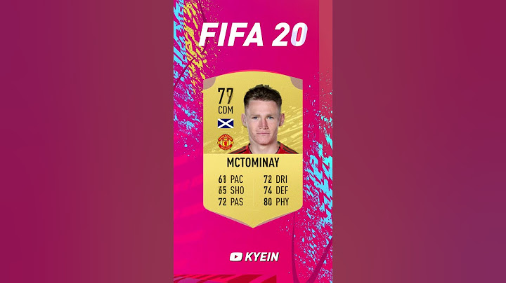 Scott McTominay - FIFA Evolution (FIFA 18 - EAFC 24)