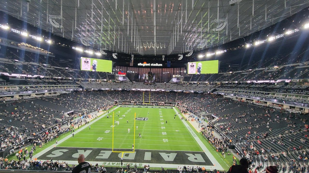 Allegiant Stadium AKA The Death Star. Home of the Las Vegas Raiders