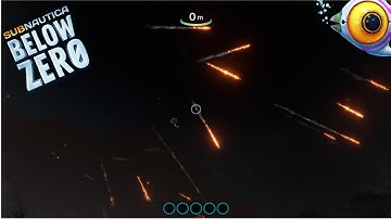 SNEAK PEEK | METEOR STORM AT NIGHT |  Subnautica: Below Zero (experimental) Exploring Build 18930