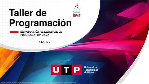 Taller de programación sesión 2 lenguaje de programación java II