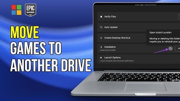 How To Move Epic Games To Another Drive - Full Guide
